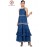 Women petite Grey A-Line Self-Striped Tired Dress