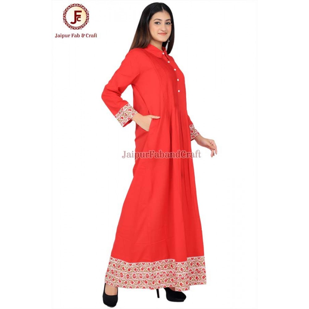 Women petite Collared gathered Dress