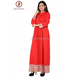 Women petite Collared gathered Dress