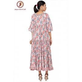 Women Off shoulder flayer Dress