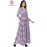 Women umbrella Hand block Maxi dress