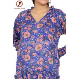 Women Cord neckline maxi dress