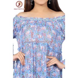 Women Off shoulder flayer Dress