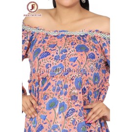 Women Off shoulder flayer Dress