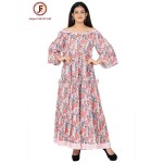 Women Off shoulder flayer Dress
