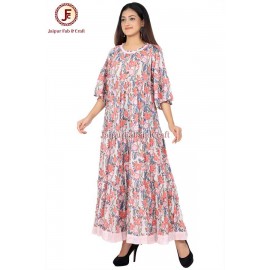 Women Off shoulder flayer Dress