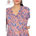 Women Side slit flare maxi dress