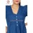 Women petite Gathered flayer Dress