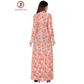 Women Side slit flare maxi dress