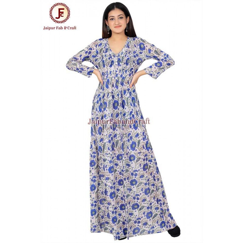 Women Side slit flare maxi dress