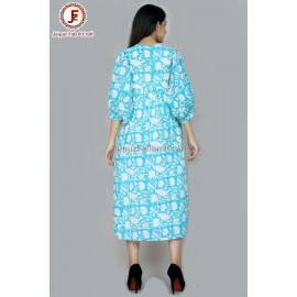 Women adorable gather A-line umbrella dress