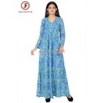 Women Side slit flare maxi dress
