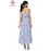 Women Halter Neck Front tie Flayered Dress