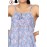 Women Halter Neck Front tie Flayered Dress