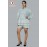 Women Cotton striped shirt and shorts night suit .