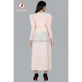 Women petite Gathered flayer Dress