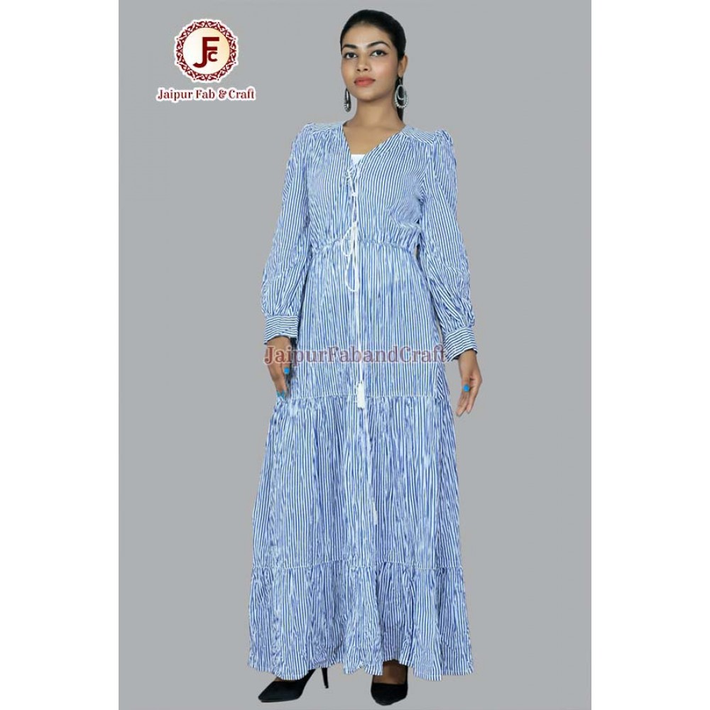 Women loop string tired dress