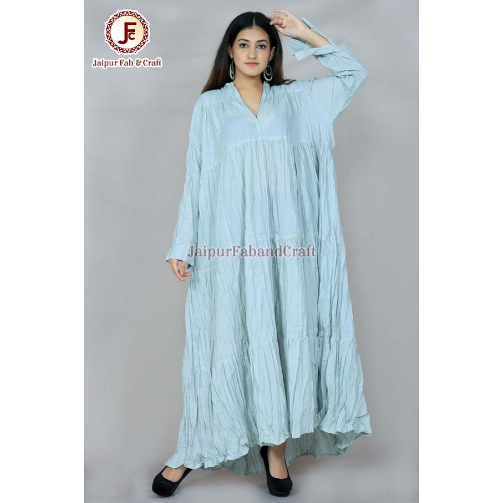 Women free size tired maxi dress