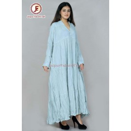 Women free size tired maxi dress