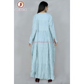 Women free size tired maxi dress