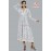 Plunge neck flayer dress