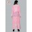 Women adorable hand block print A line frill dress