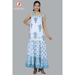 Self - striped umbrella dress