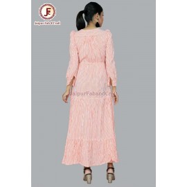 Women loop string tired dress