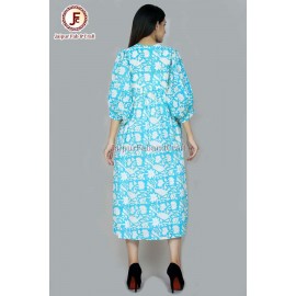 Women adorable gather A-line umbrella dress