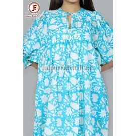 Women adorable gather A-line umbrella dress