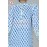 Women adorable hand block print A line frill dress