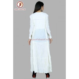 Women free size tired maxi dress