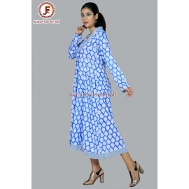 Plunge neck flayer dress.