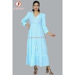 Women loop string tired dress