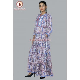 Women umbrella Hand block dress