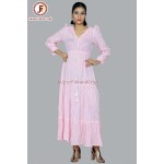 Women loop string tired dress