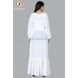 Women Empire full sleeves Maxi Dress.