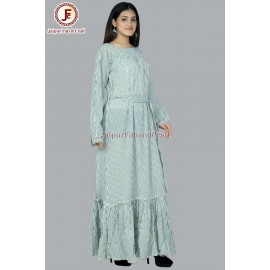 Women Empire full sleeves Maxi Dress.