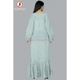 Women Empire full sleeves Maxi Dress.