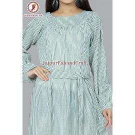 Women Empire full sleeves Maxi Dress.