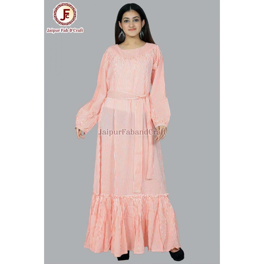 Women Empire full sleeves Maxi Dress