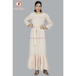 Women Empire full sleeves Maxi Dress.
