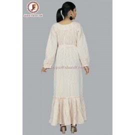 Women Empire full sleeves Maxi Dress.