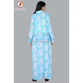 Women Collared Side Slit Dress