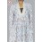 Plunge neck flayer dress