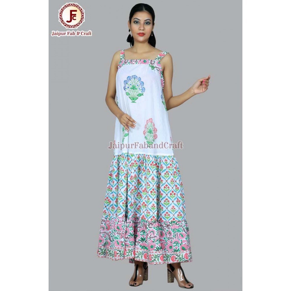 Self - striped umbrella dress