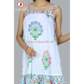 Self - striped umbrella dress