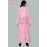 Women adorable hand block print A line frill dress