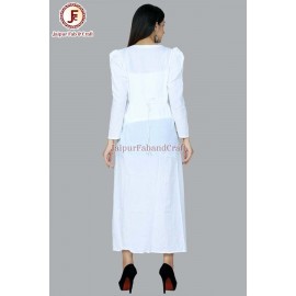 Women petite Gathered flayer Dress