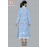 Plunge neck flayer dress